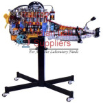 Four Cylinder Four Stroke Petrol Engine With Pushrods And Rocker Arms